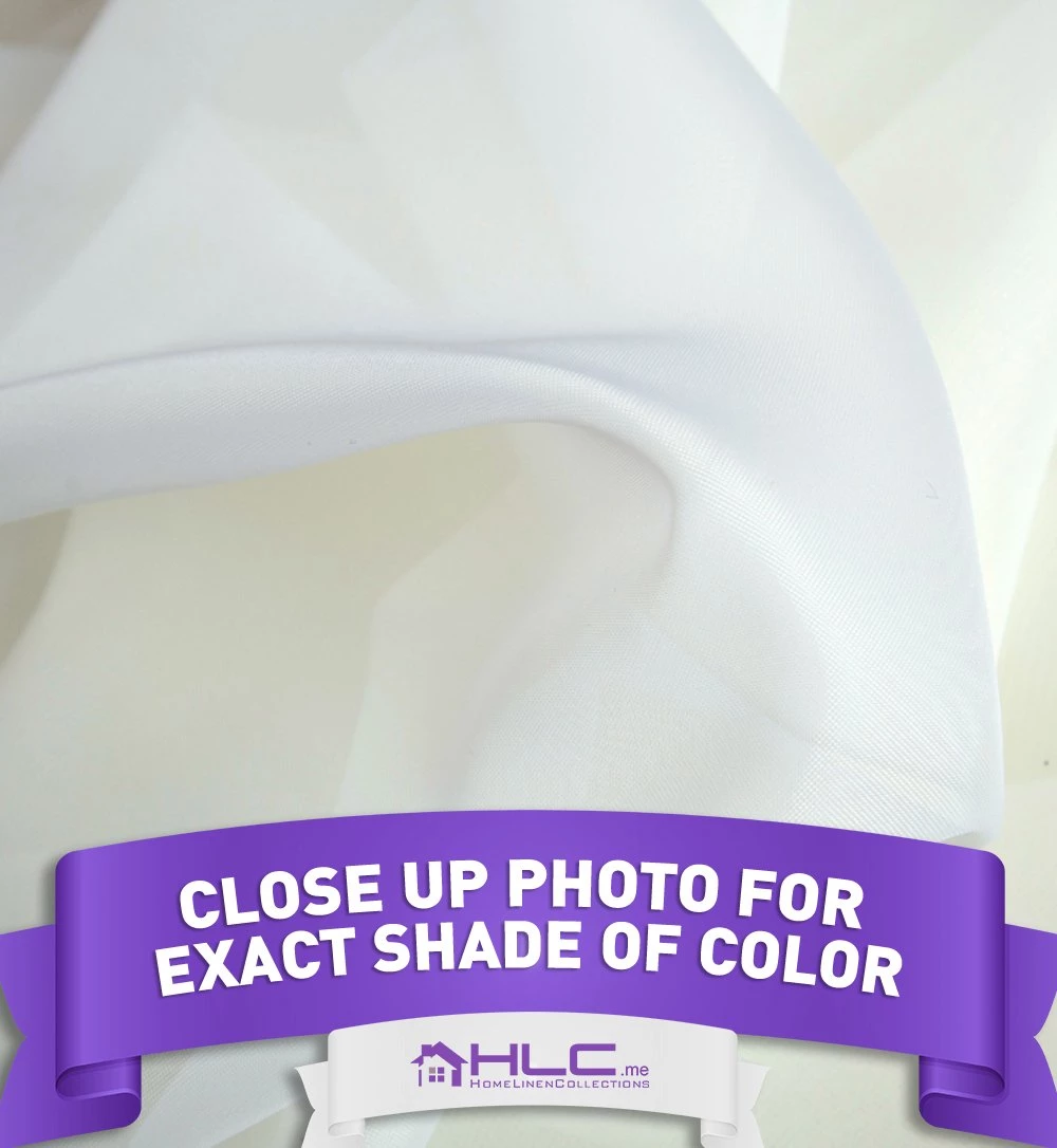 HLC.ME Sheer Curtains Lucento Sheer Rod Pocket Curtain Panels - Hot Pink - Set Of 2 5 HLC.ME Sheer Curtains Lucento Sheer Rod Pocket Curtain Panels - Hot Pink - Set Of 2