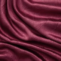 HLC.ME Faux Linen Curtains Bello Crushed Sheer Valance - Burgundy 7 HLC.ME Faux Linen Curtains Bello Crushed Sheer Valance - Burgundy