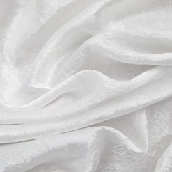 HLC.ME Bello Crushed Sheer Valance - White Faux Linen Curtains 7 HLC.ME Bello Crushed Sheer Valance - White Faux Linen Curtains