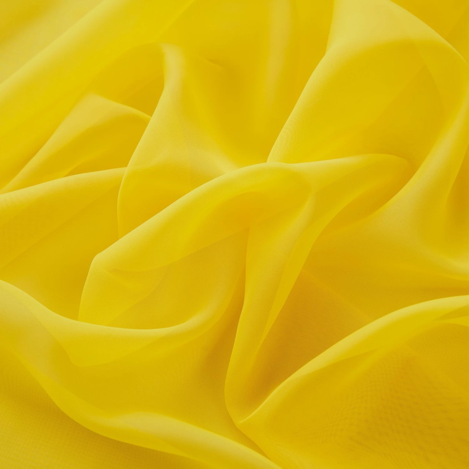 HLC.ME Sheer Curtains Lucento Sheer Rod Pocket Curtain Panels - Yellow - Set Of 2 5 HLC.ME Sheer Curtains Lucento Sheer Rod Pocket Curtain Panels - Yellow - Set Of 2