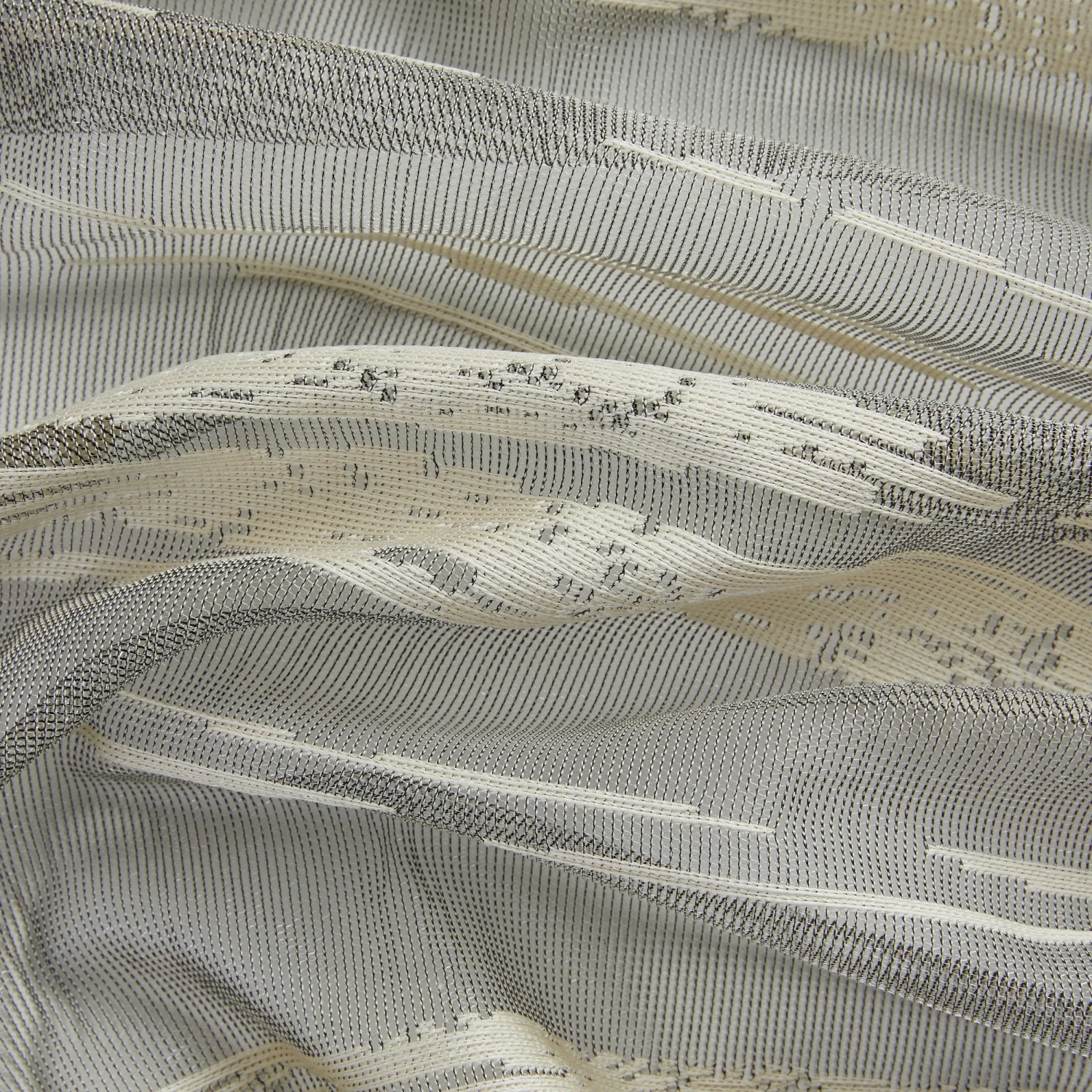 HLC.ME Broadway Striped Sheer Valance - Beige 9 HLC.ME Broadway Striped Sheer Valance - Beige