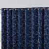 HLC.ME Carol Floral Blackout Grommet Patio Door Panel - Navy Blue 1 HLC.ME Carol Floral Blackout Grommet Patio Door Panel - Navy Blue