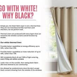 HLC.ME Dakota 100% Blackout Grommet Curtain Panels - Taupe - Set Of 2 Blackout Curtains