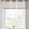 HLC.ME Faux Linen Curtains Abbey Faux Linen Grommet Curtain Valance - Beige 2 HLC.ME Faux Linen Curtains Abbey Faux Linen Grommet Curtain Valance - Beige