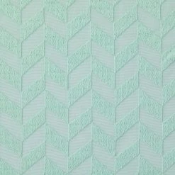 HLC.ME Faux Linen Curtains Herringbone Lace Sheer Rod Pocket Cafe Tiers - Seafoam Green - Set Of 2 14 HLC.ME Faux Linen Curtains Herringbone Lace Sheer Rod Pocket Cafe Tiers - Seafoam Green - Set Of 2