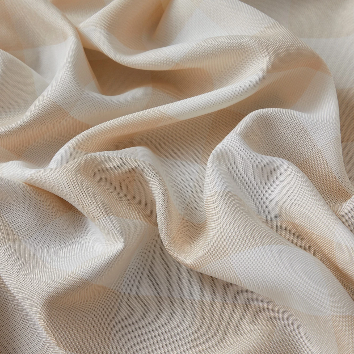 HLC.ME Hilltop Buffalo Textured Back Tab Curtain Valance - Beige Faux Linen Curtains 5 HLC.ME Hilltop Buffalo Textured Back Tab Curtain Valance - Beige Faux Linen Curtains