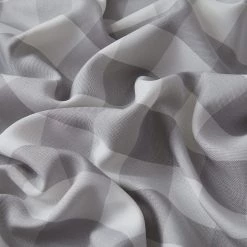 HLC.ME Faux Linen Curtains Hilltop Buffalo Textured Back Tab Curtain Valance - Dove Grey 13 HLC.ME Faux Linen Curtains Hilltop Buffalo Textured Back Tab Curtain Valance - Dove Grey