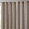 HLC.ME Mia Moroccan Tile 100% Blackout Grommet Patio Door Panel - Beige Faux Linen Curtains 2 HLC.ME Mia Moroccan Tile 100% Blackout Grommet Patio Door Panel - Beige Faux Linen Curtains
