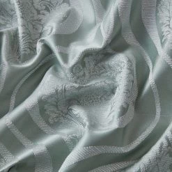 HLC.ME Blackout Curtains Montero Damask 100% Blackout Grommet Curtain Panels - Seafoam Green - Set Of 2 12 HLC.ME Blackout Curtains Montero Damask 100% Blackout Grommet Curtain Panels - Seafoam Green - Set Of 2