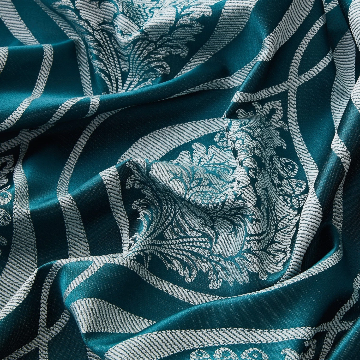 HLC.ME Montero 100% Blackout Grommet Patio Door Panel - Teal Blue 10 HLC.ME Montero 100% Blackout Grommet Patio Door Panel - Teal Blue