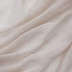 HLC.ME Penelope Faux Linen Sheer Curtain Panels - Beige - Set Of 2 15 HLC.ME Penelope Faux Linen Sheer Curtain Panels - Beige - Set Of 2