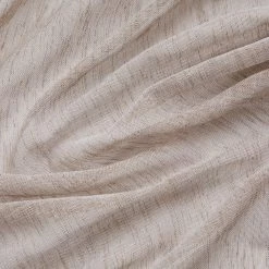 HLC.ME Penelope Faux Linen Sheer Curtain Panels - Taupe - Set Of 2 Sheer Curtains 15 HLC.ME Penelope Faux Linen Sheer Curtain Panels - Taupe - Set Of 2 Sheer Curtains