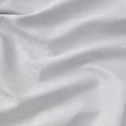 HLC.ME Serenity Floral 100% Complete Blackout Grommet Curtains - White - Set Of 2 15 HLC.ME Serenity Floral 100% Complete Blackout Grommet Curtains - White - Set Of 2