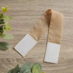 HLC.ME Faux Linen Curtains Sheer French Door Curtains - Antique Taupe - Set Of 2 8 HLC.ME Faux Linen Curtains Sheer French Door Curtains - Antique Taupe - Set Of 2