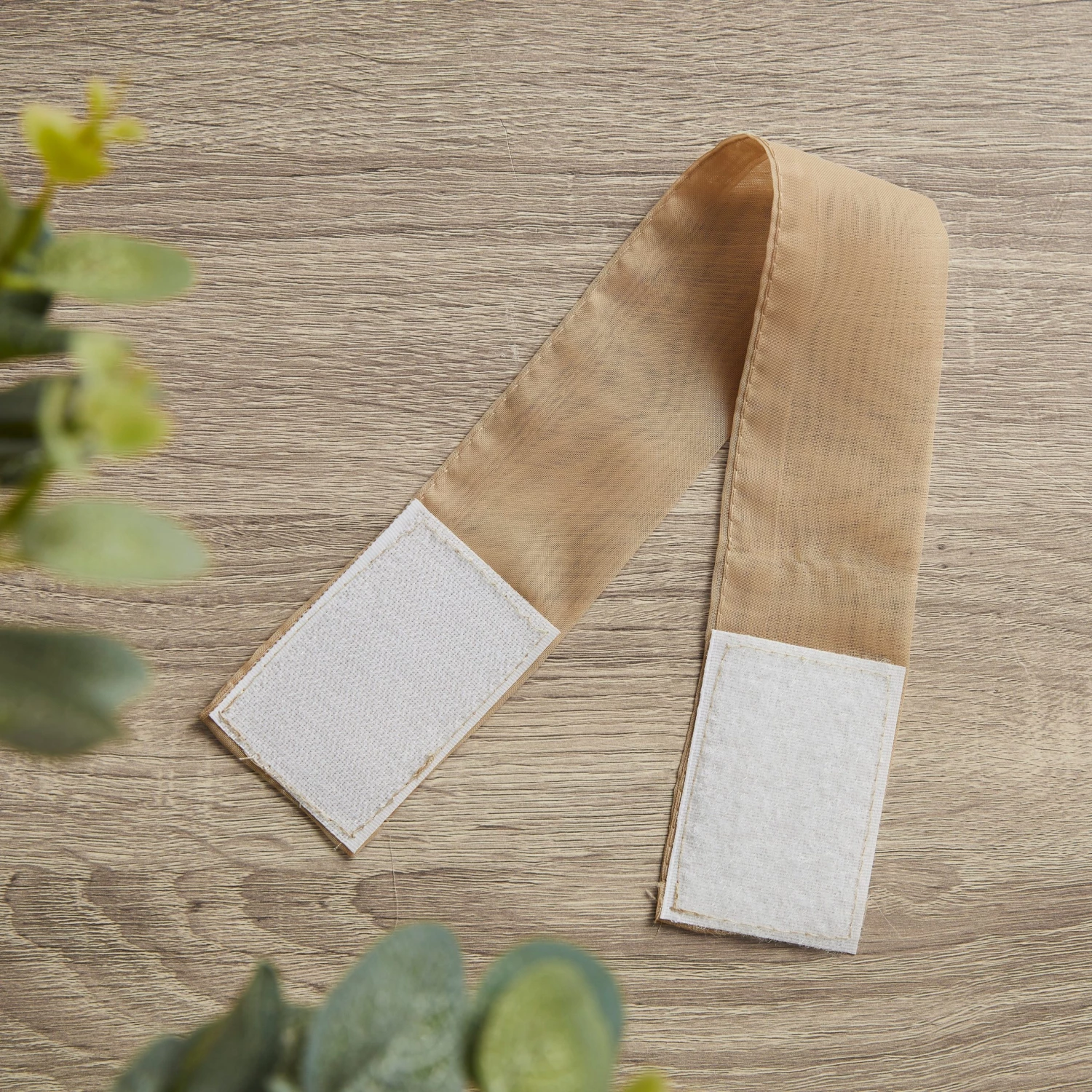 HLC.ME Faux Linen Curtains Sheer French Door Curtains - Antique Taupe - Set Of 2 5 HLC.ME Faux Linen Curtains Sheer French Door Curtains - Antique Taupe - Set Of 2