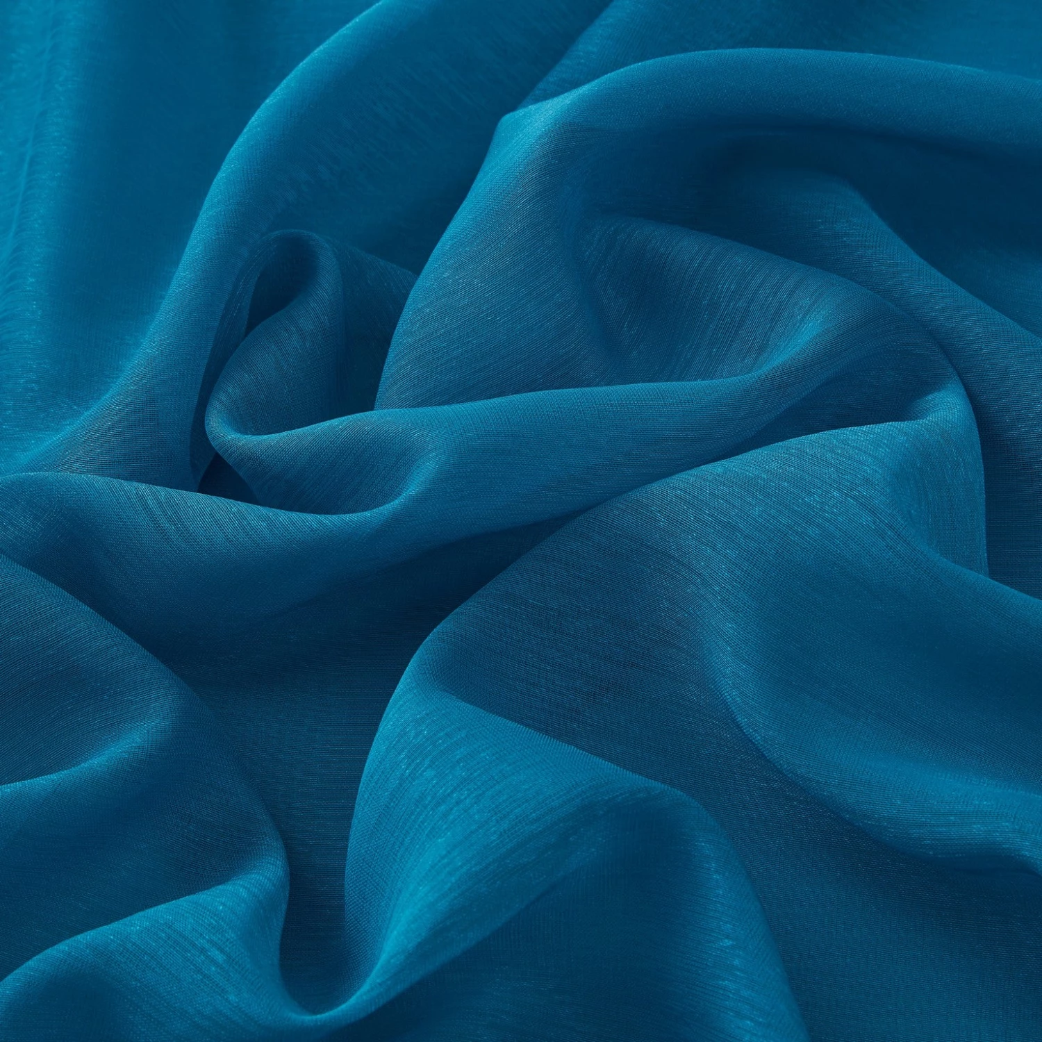 HLC.ME Sheer Grommet Curtain Panels - Turquoise - Set Of 2 Sheer Curtains 6 HLC.ME Sheer Grommet Curtain Panels - Turquoise - Set Of 2 Sheer Curtains