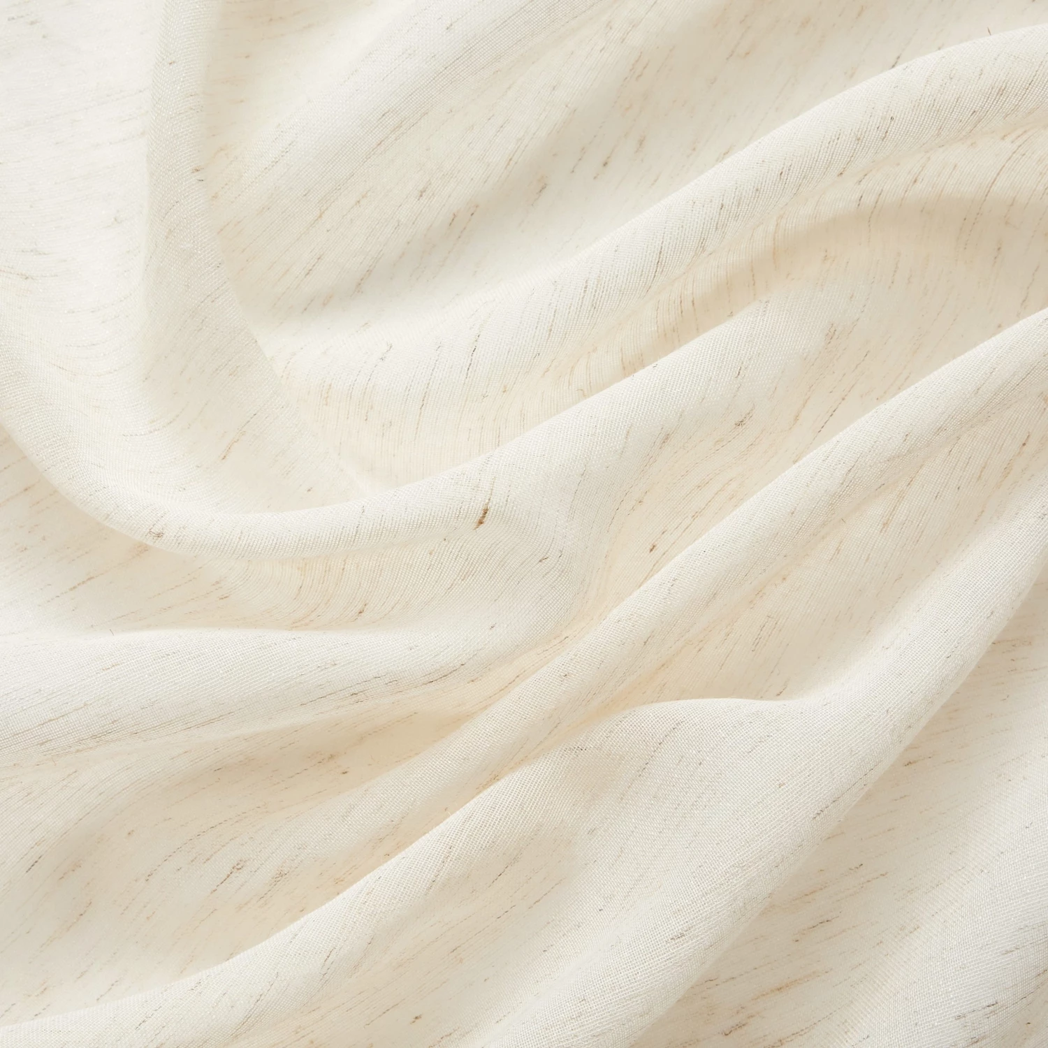 HLC.ME Sheer Curtains Sierra Linen Sheer Grommet Curtain Panels - Cream - Set Of 2 9 HLC.ME Sheer Curtains Sierra Linen Sheer Grommet Curtain Panels - Cream - Set Of 2