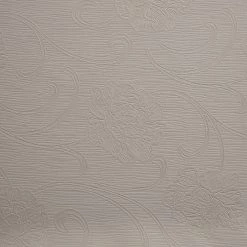 HLC.ME Taylor Floral Blackout Grommet Curtain Panels - Taupe - Set Of 2 Blackout Curtains