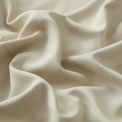 HLC.ME Dakota 100% Blackout Grommet Curtain Panels - Beige - Set Of 2 Blackout Curtains