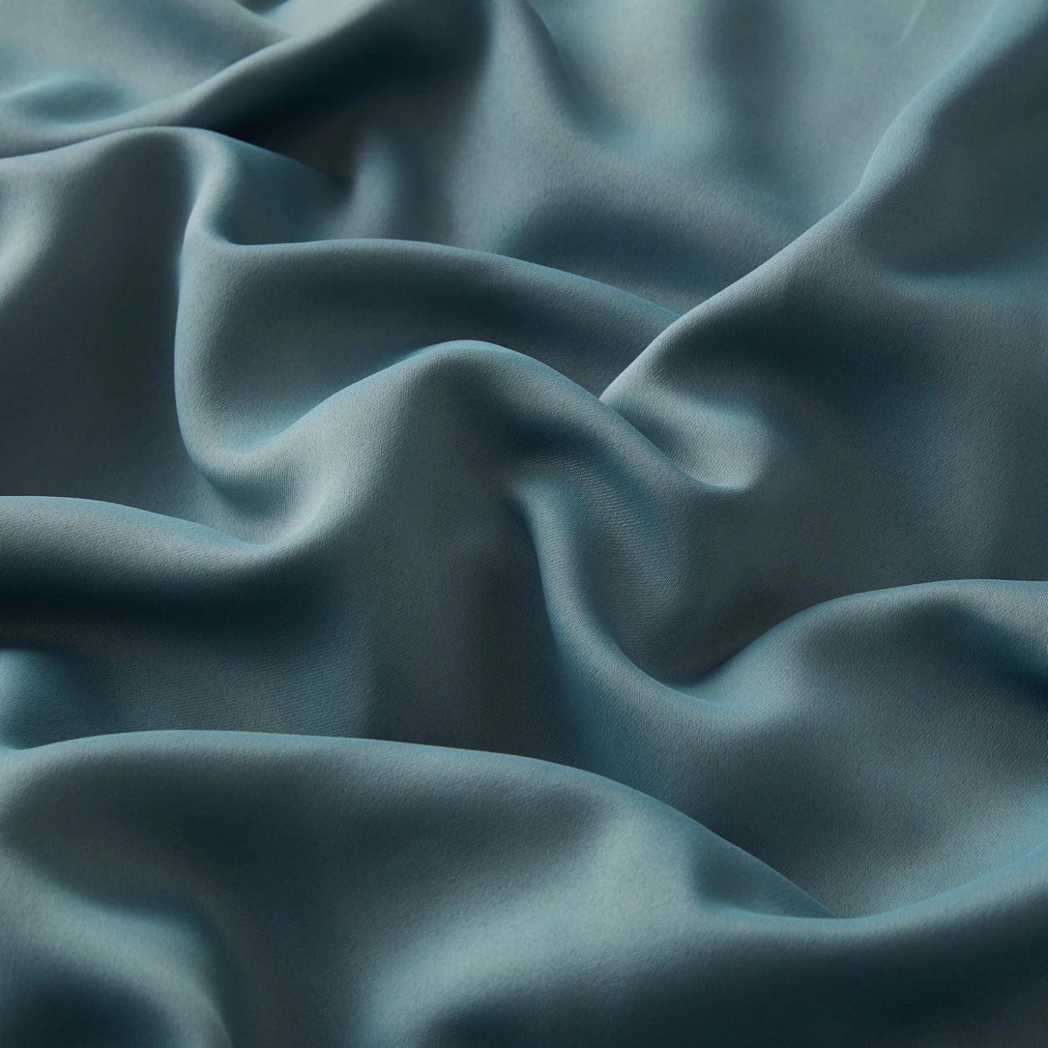 HLC.ME Faux Linen Curtains Dakota 100% Blackout Grommet Patio Door Panel - Slate Blue 10 HLC.ME Faux Linen Curtains Dakota 100% Blackout Grommet Patio Door Panel - Slate Blue