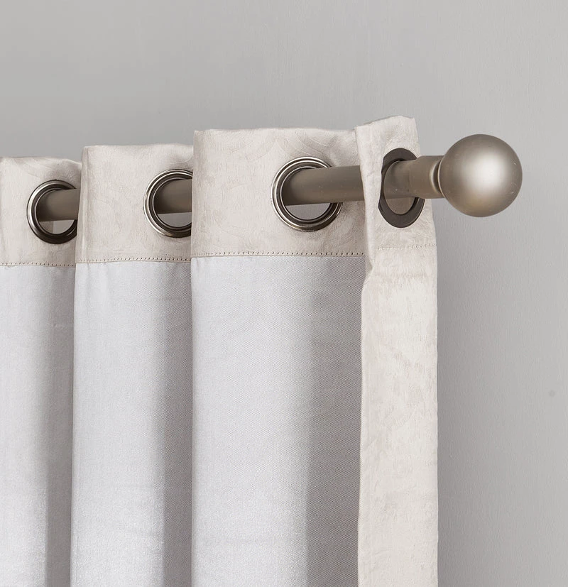 HLC.ME Blackout Curtains Redmont Lattice Blackout Grommet Curtain Panels - Ivory - Set Of 2 5 HLC.ME Blackout Curtains Redmont Lattice Blackout Grommet Curtain Panels - Ivory - Set Of 2