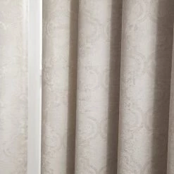 HLC.ME Blackout Curtains Redmont Lattice Blackout Grommet Curtain Panels - Ivory - Set Of 2 12 HLC.ME Blackout Curtains Redmont Lattice Blackout Grommet Curtain Panels - Ivory - Set Of 2