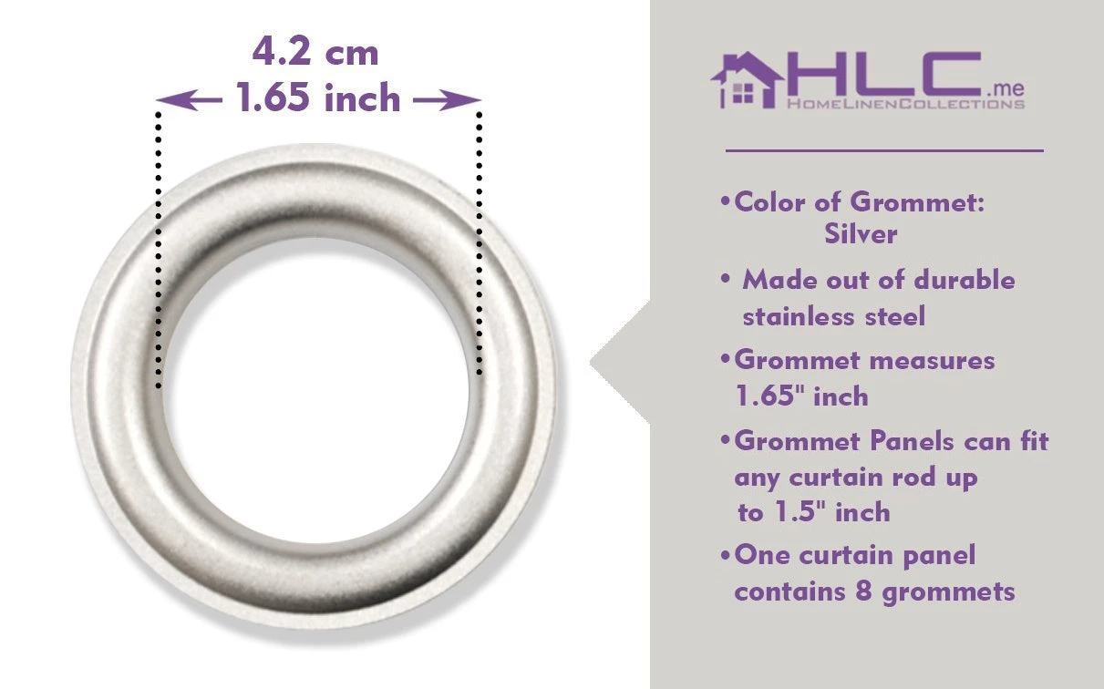 HLC.ME Blackout Curtains Chevron Print Blackout Grommet Curtain Panels - Grey - Set Of 2 9 HLC.ME Blackout Curtains Chevron Print Blackout Grommet Curtain Panels - Grey - Set Of 2
