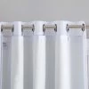 HLC.ME Blackout Curtains White Thermal 100% Blackout Grommet Curtain Liner 2 HLC.ME Blackout Curtains White Thermal 100% Blackout Grommet Curtain Liner
