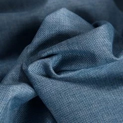 HLC.ME Textured Lined 100% Blackout Grommet Patio Door Panel - Teal Faux Linen Curtains 11 HLC.ME Textured Lined 100% Blackout Grommet Patio Door Panel - Teal Faux Linen Curtains